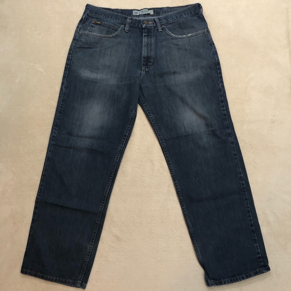 Lee Men’s Relaxed Fit Jeans, Size 36 x 30